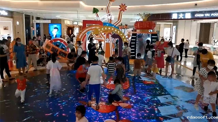 互动感应LED地砖屏的原理(图1)